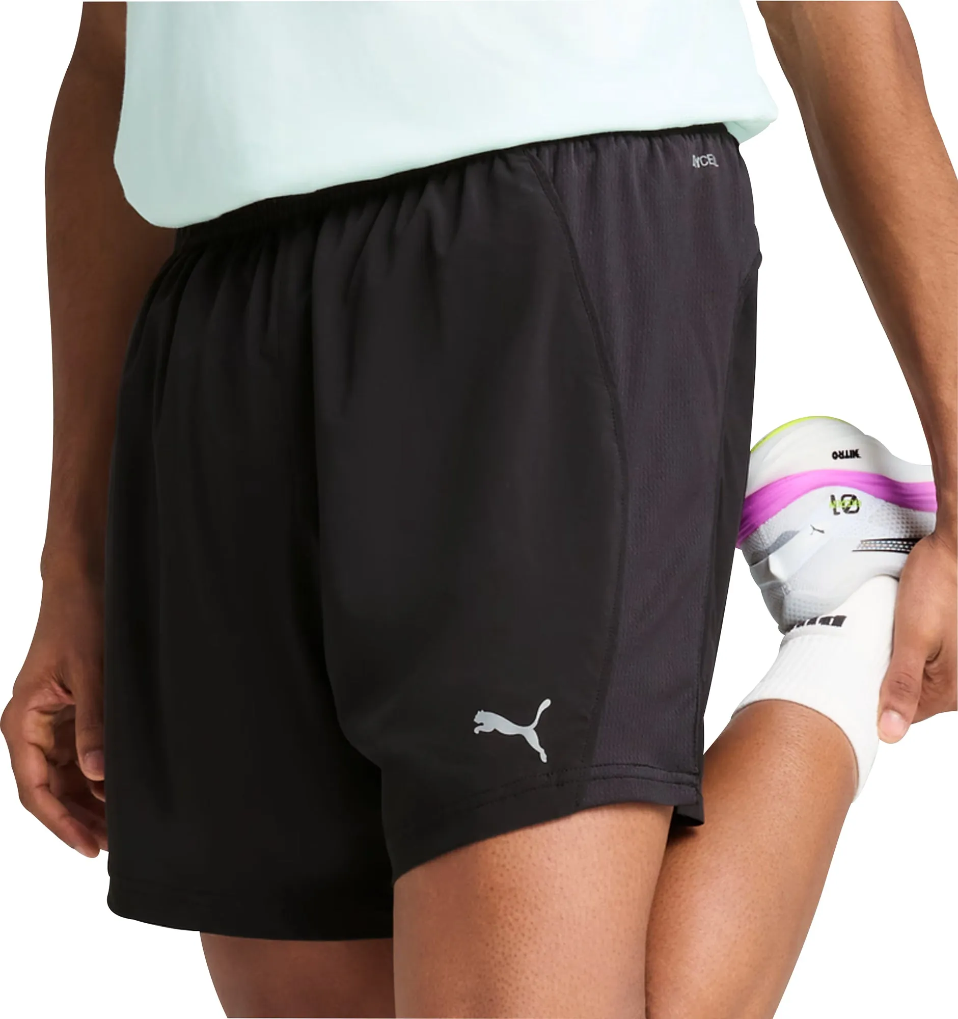 Clothing Puma  Men Puma Velocity 5 Inch Mens Running Shorts - Black