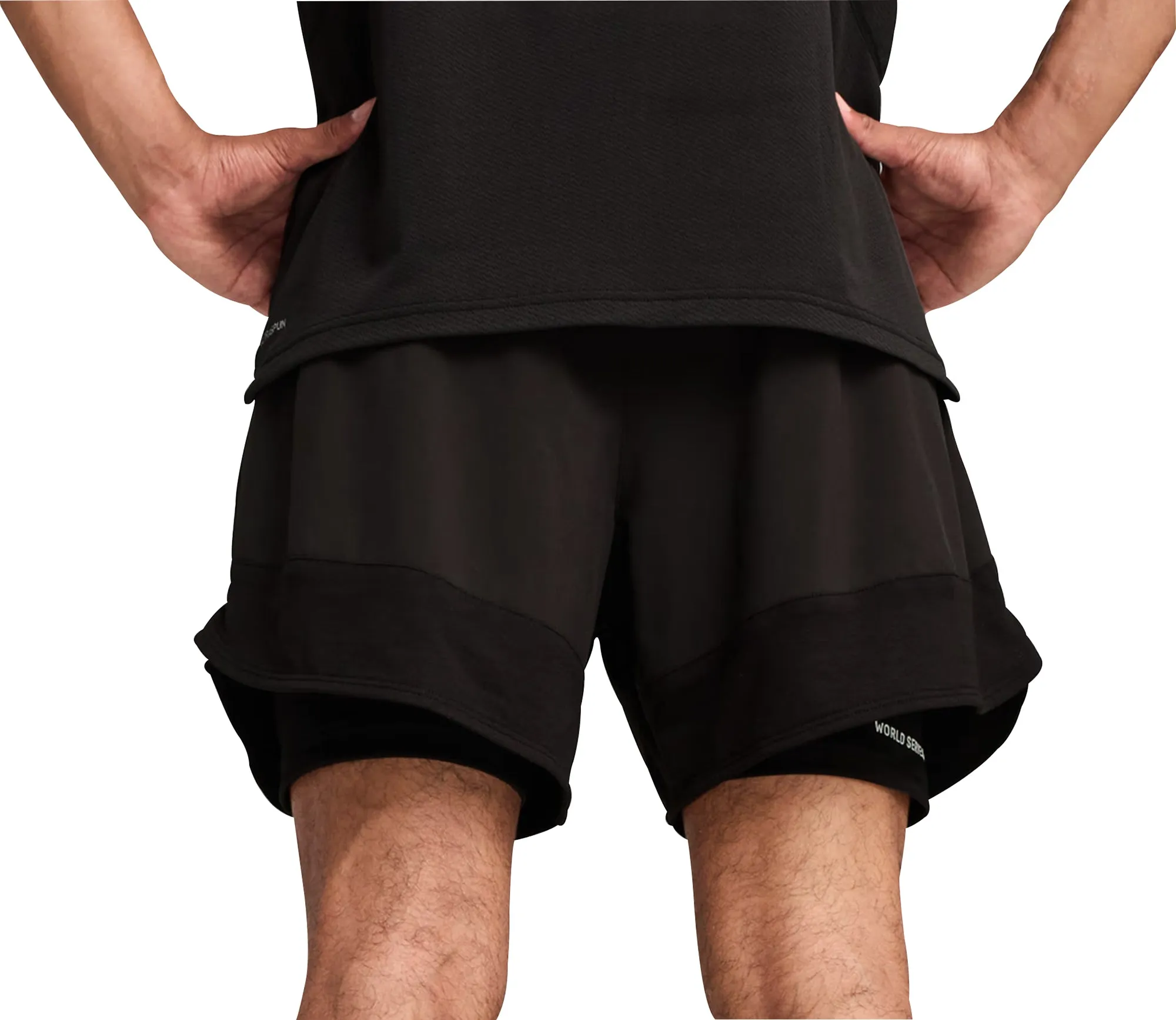 Clothing Puma  Men Puma X HYROX 2 In 1 Mens Training Shorts - Black