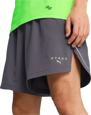 Clothing Puma  Men Puma X HYROX Ultraweave 6 Inch Mens Training Shorts - Grey