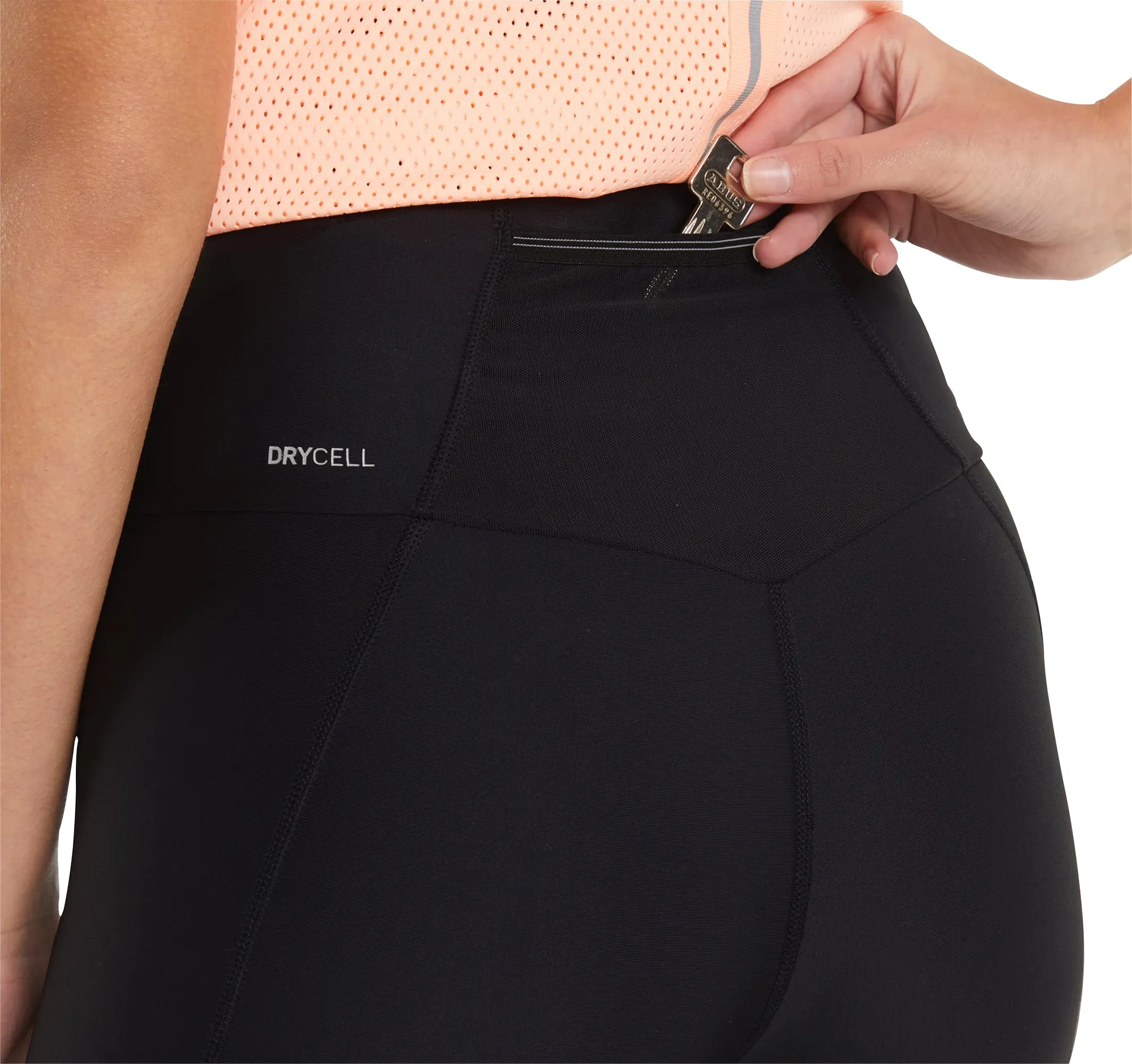 Clothing Puma  Women Puma Marathon 6 Inch Womens Short Running Tights - Black