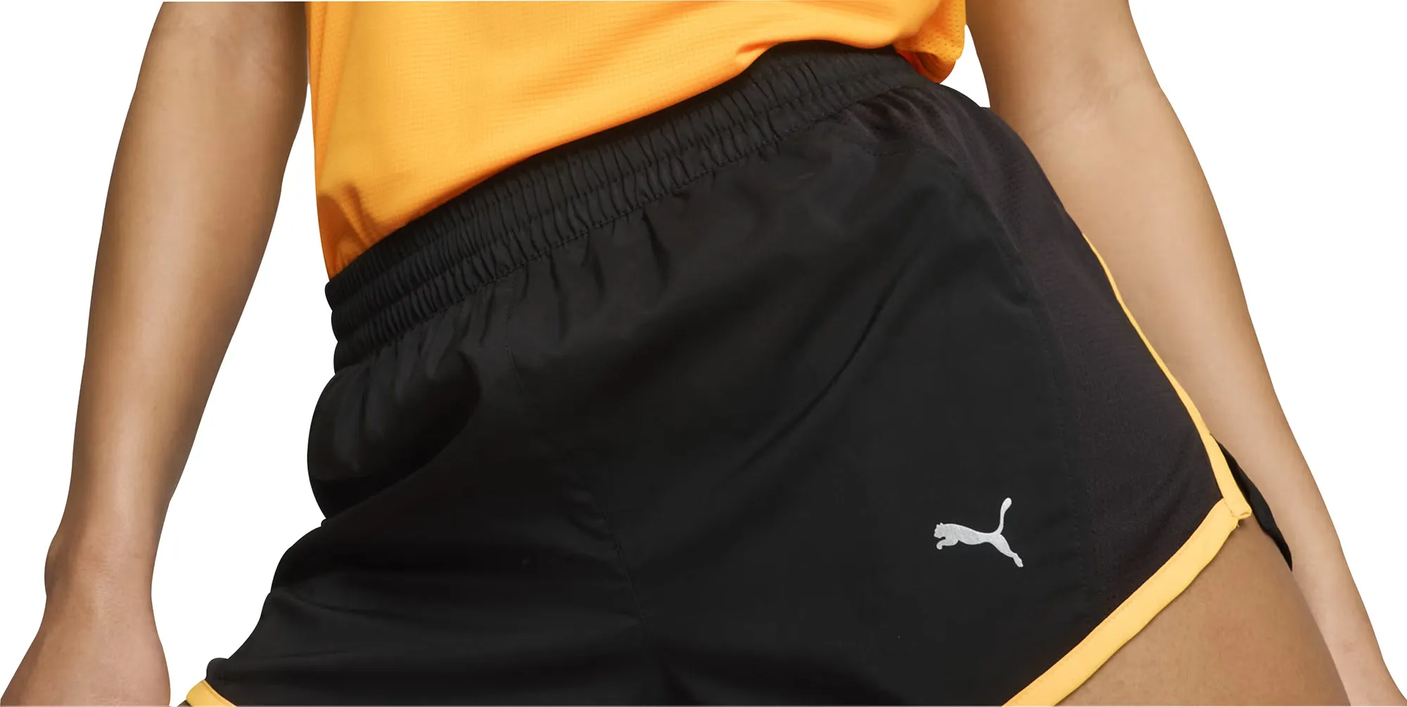 Clothing Puma  Women Puma Run Favourite Velocity 3 Inch Womens Running Shorts - Black