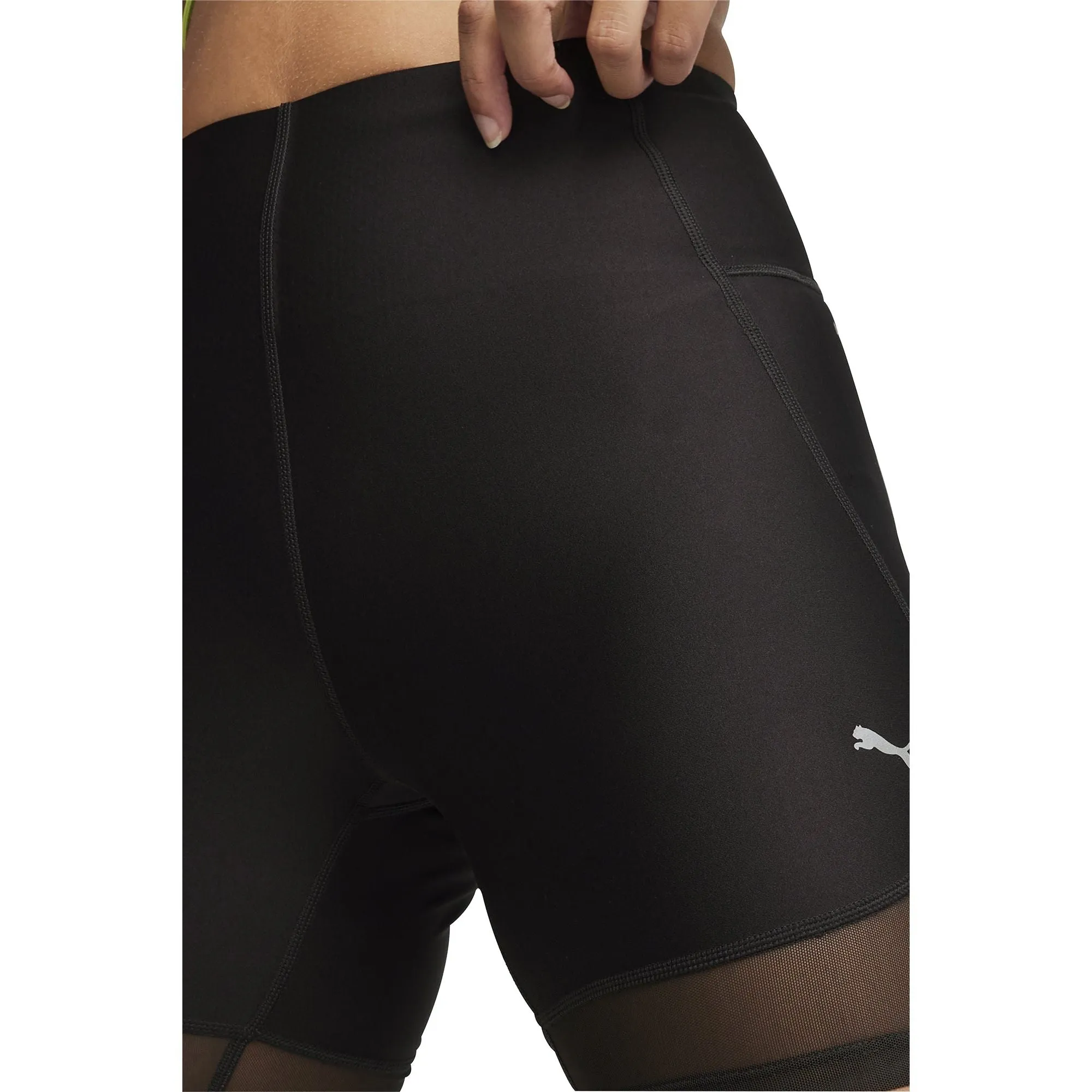 Clothing Puma  Women Puma Run Ultraform Womens Short Running Tights - Black
