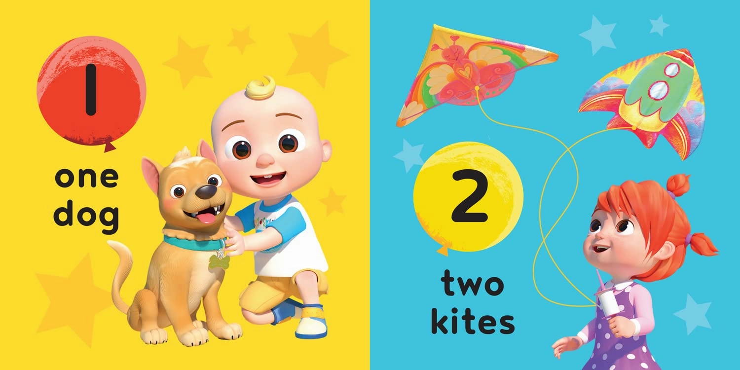 CoComelon 123 Board Book for Ages 18 months Above