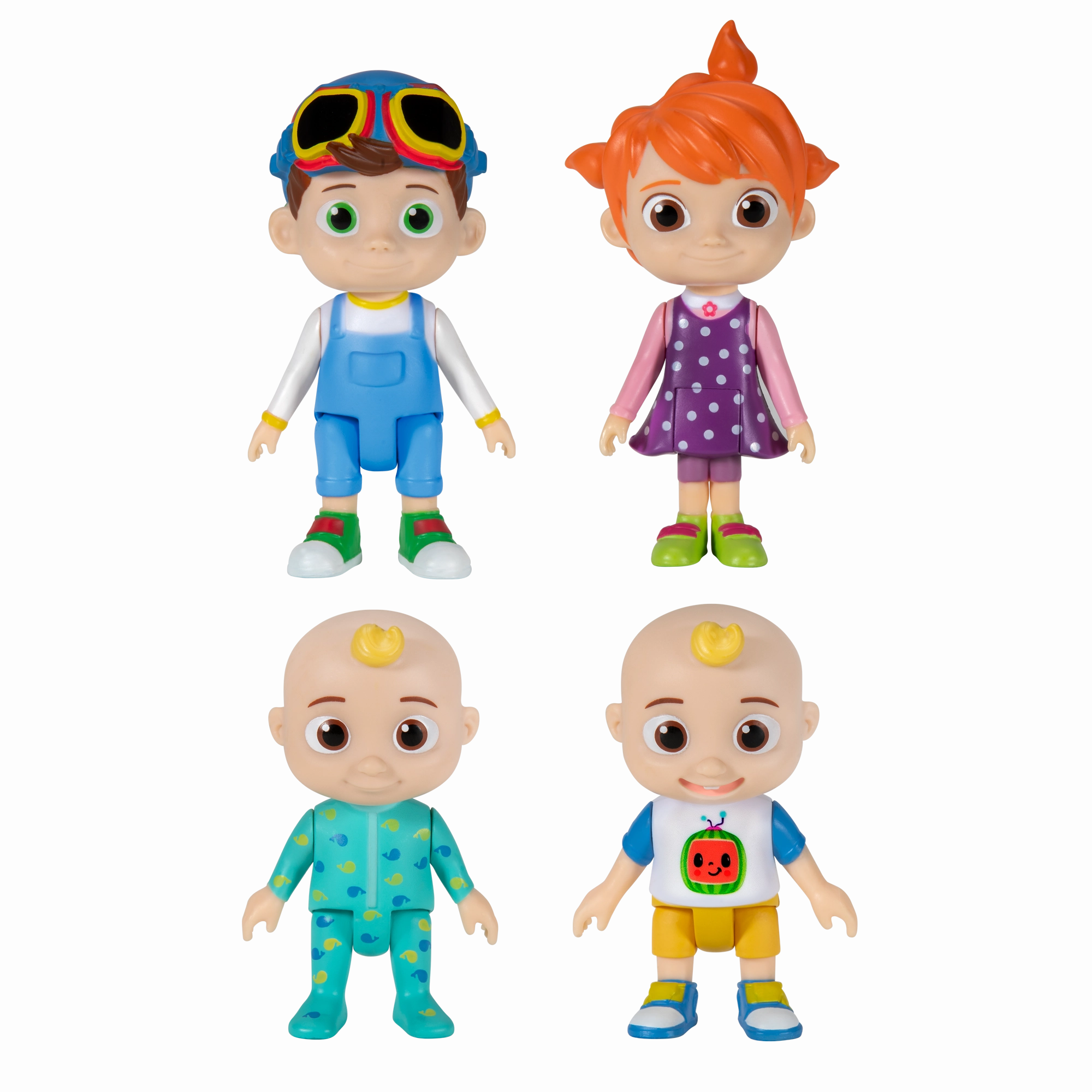 Cocomelon 4 Piece Family Figure Set