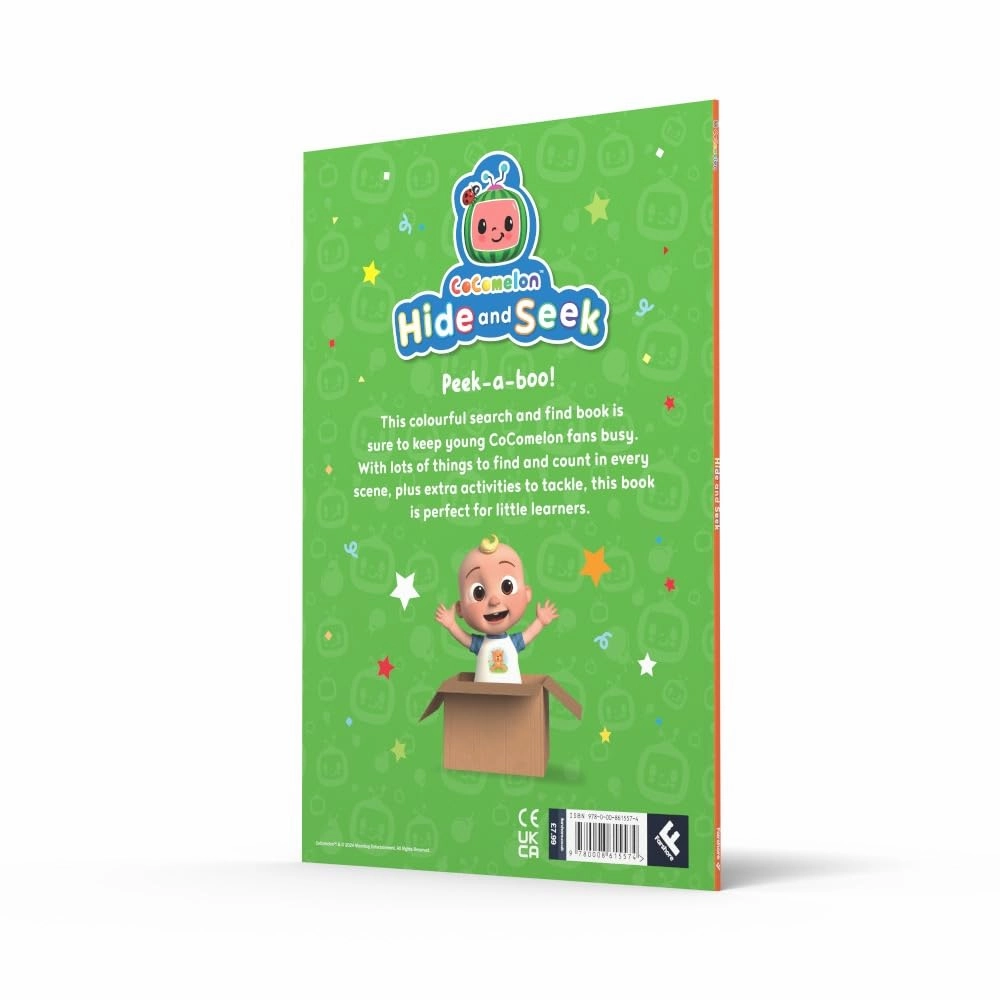 CoComelon Hide-and-Seek Picture Book for Ages 18 months Above