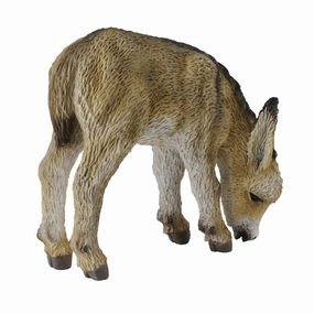 Collecta Donkey Foal Grazing Figure (Green)