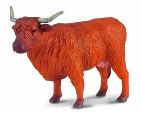 Collecta Highland Cow Figure (Yellow)