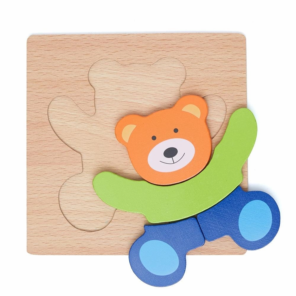Colourful Five Piece Bear Puzzle