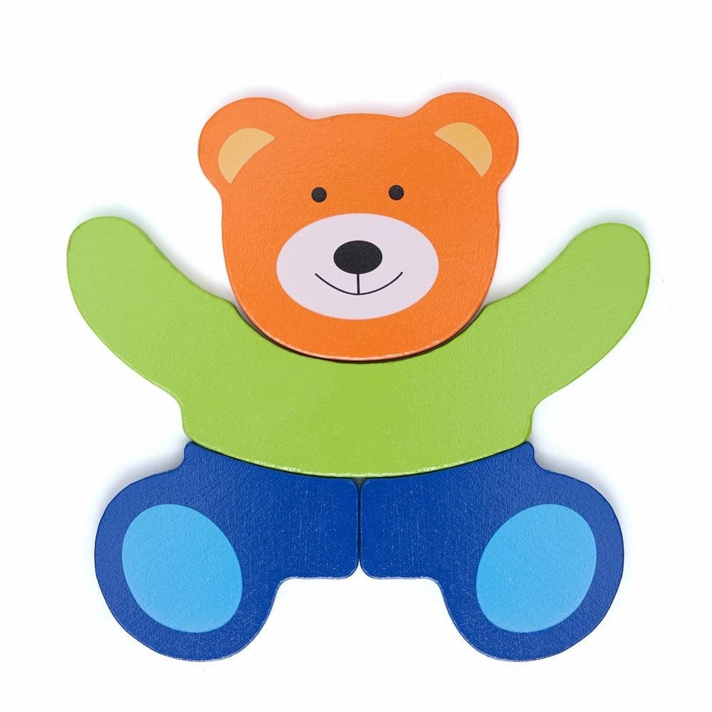 Colourful Five Piece Bear Puzzle
