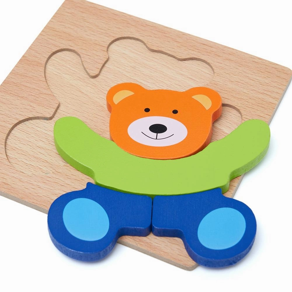 Colourful Five Piece Bear Puzzle