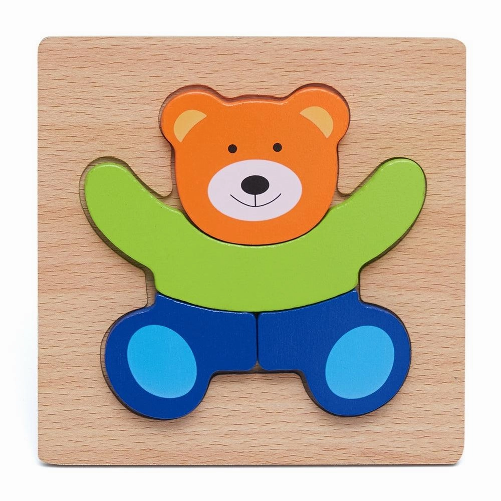 Colourful Five Piece Bear Puzzle