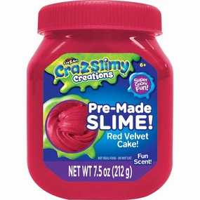 Cra-Z-Art Cra-Z-Slimy Creations Scented Slime Jar Red Velvet Cake