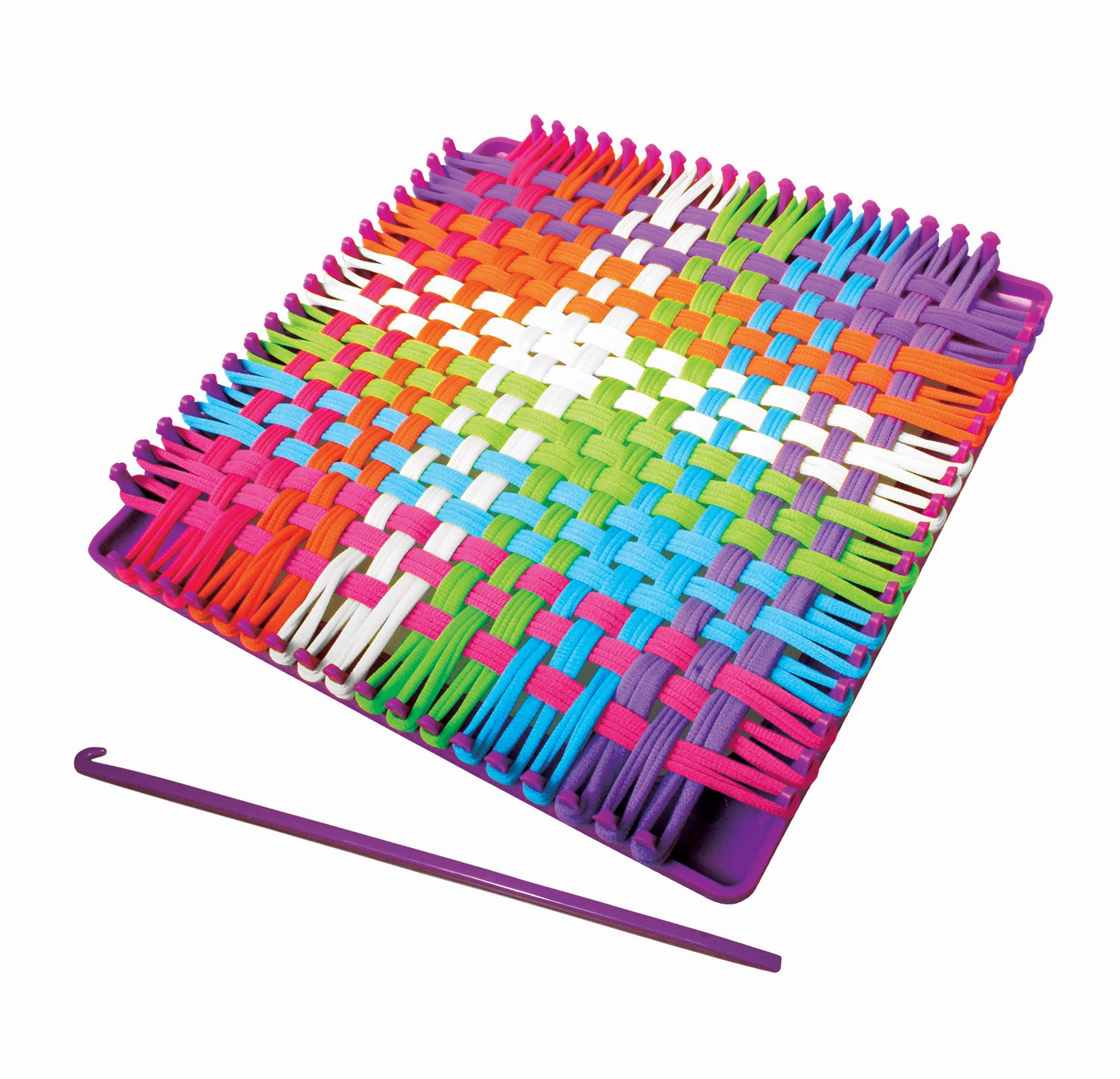 Cra-Z-Art Shimmer 'N Sparkle Lots O' Loops Weaving Loom.