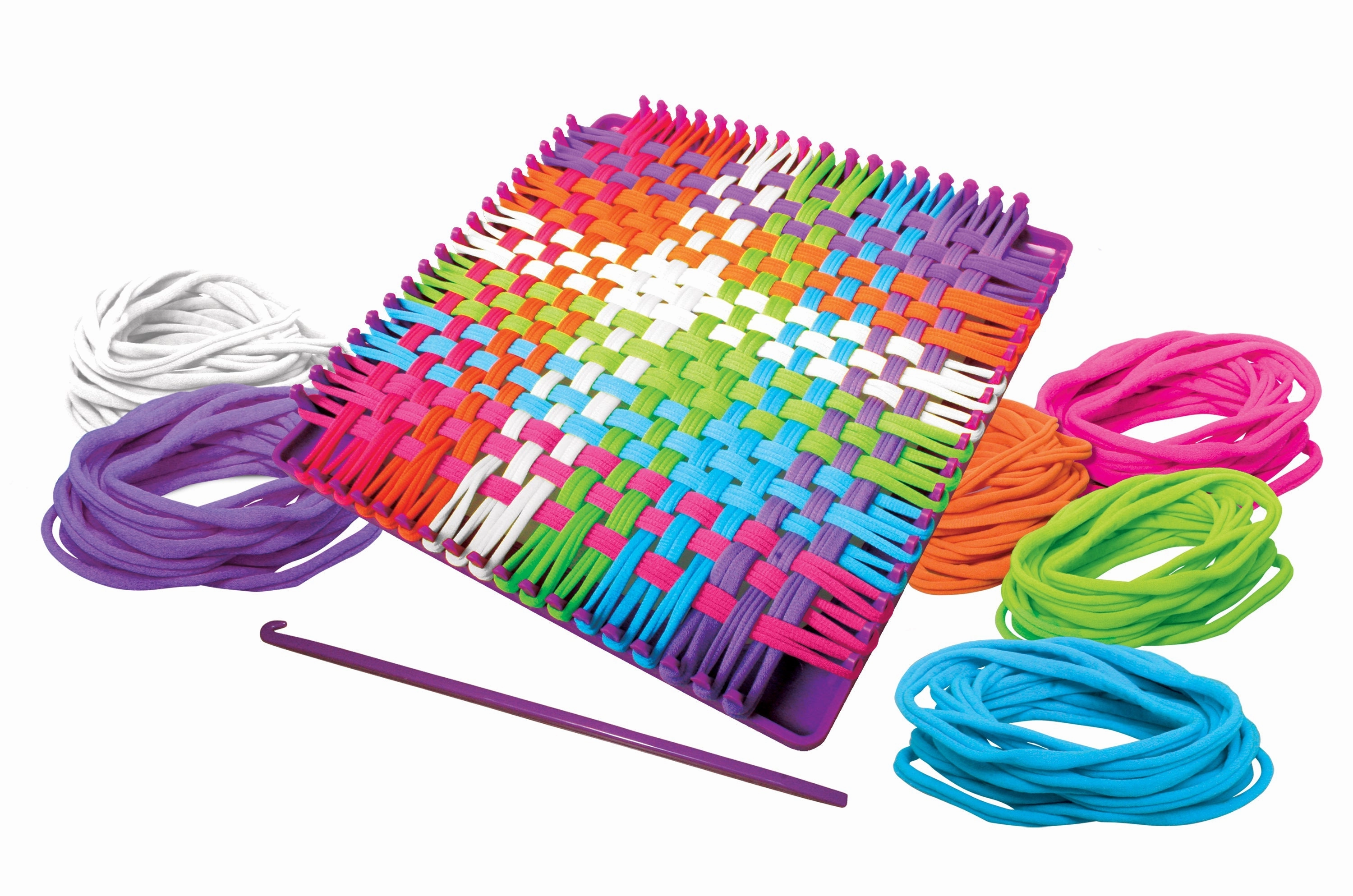 Cra-Z-Art Shimmer 'N Sparkle Lots O' Loops Weaving Loom.