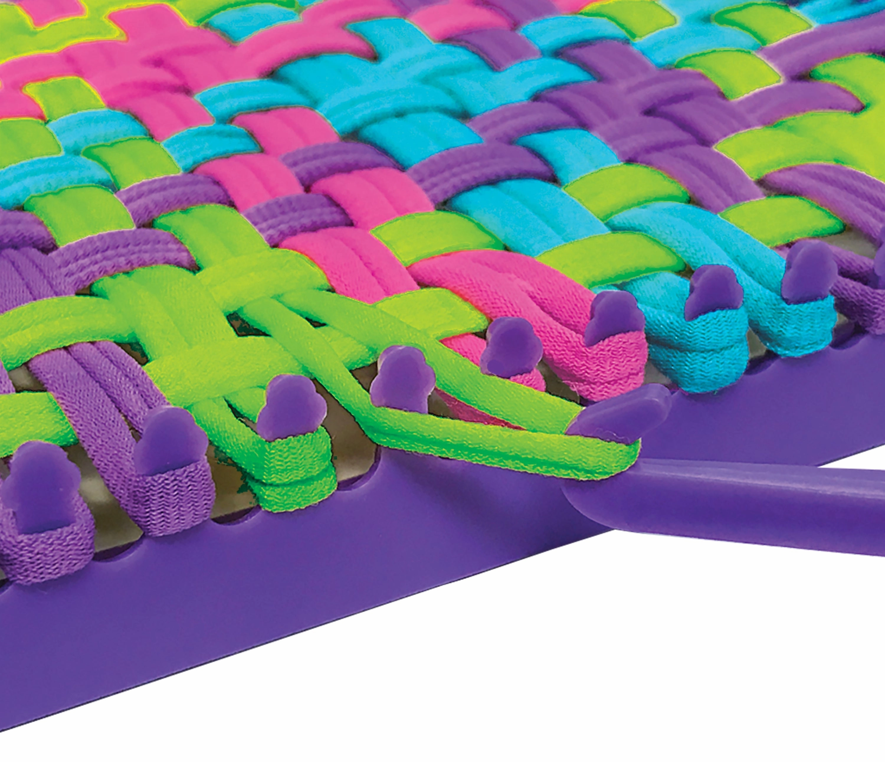 Cra-Z-Art Shimmer 'N Sparkle Lots O' Loops Weaving Loom.