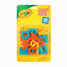 Crayola 32 Piece Magnetic Capital Letters (Upper Case)