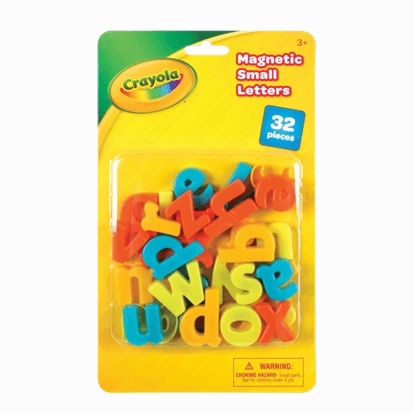 Crayola 32 Piece Magnetic Small Letters (Lower Case)