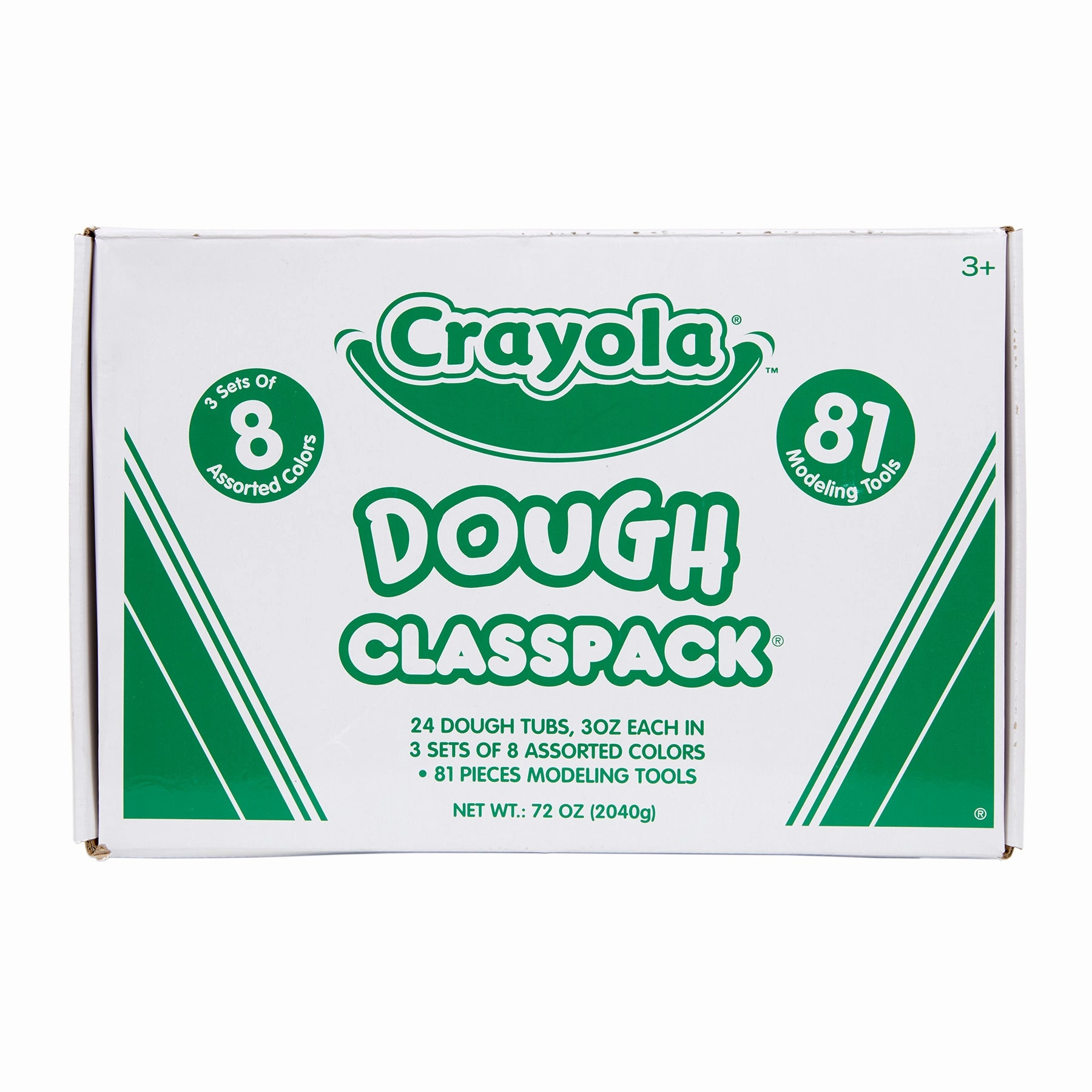 Crayola Classpack Dough & Clay Tools - 24 Tubs Assorted Colors