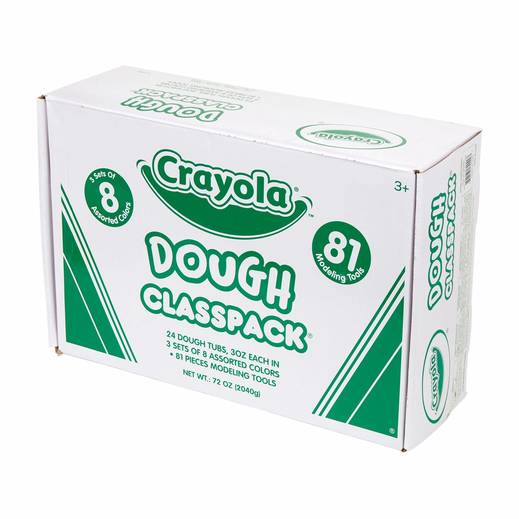 Crayola Classpack Dough & Clay Tools - 24 Tubs Assorted Colors