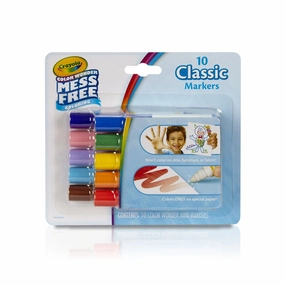 CRAYOLA COLOR WONDER MESS FREE MARKERS 10 PACK