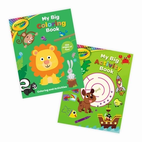 Crayola Coloring Activity Book Bundle
