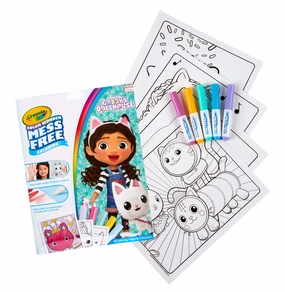 Crayola Colour Wonder Gabbys Dollhouse Mess Free Colouring Book Age 3 