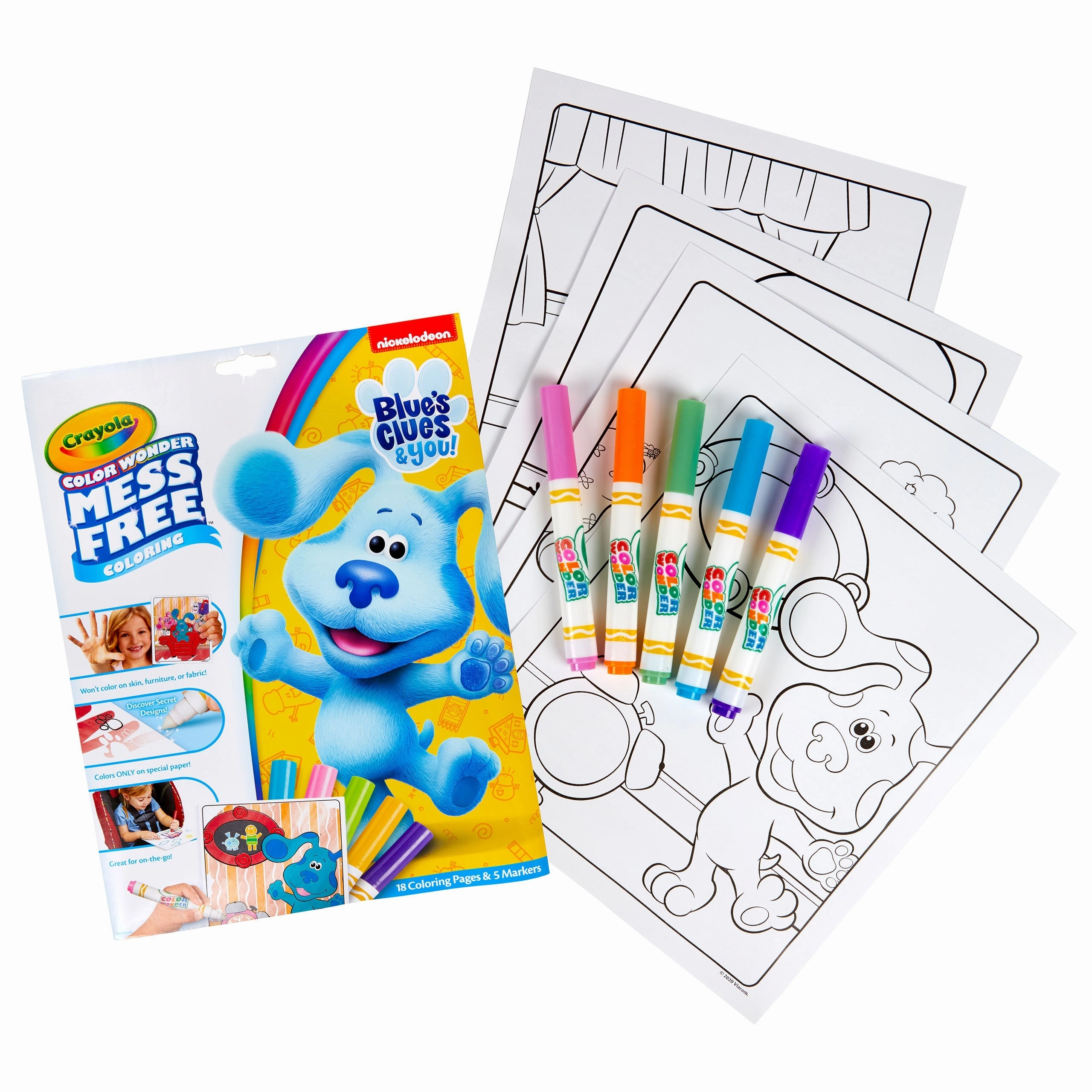 Crayola Colour Wonder Mess Free Blue'S Clues & You