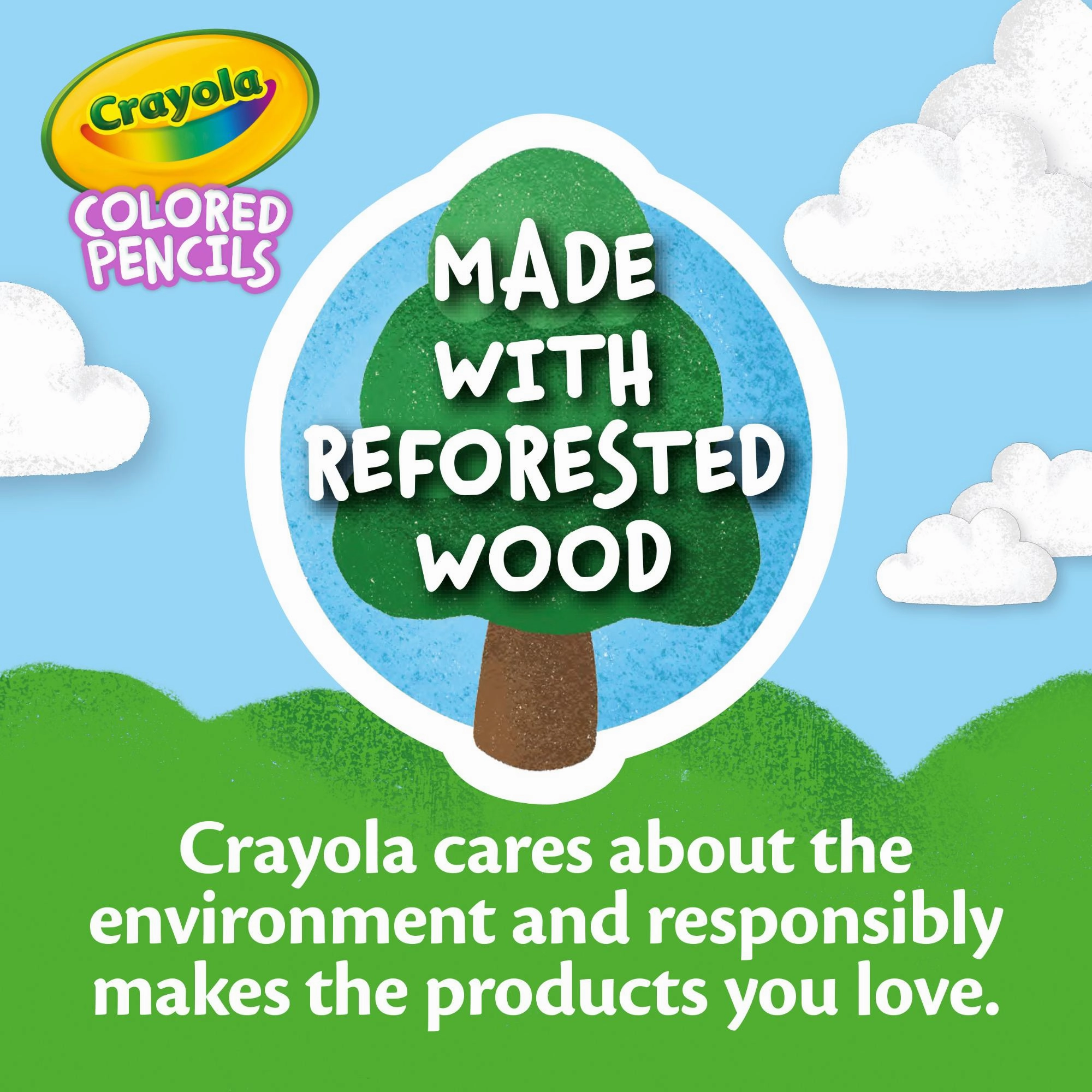 Crayola Colours Of Kindness Coloured Pencils 12 Pack