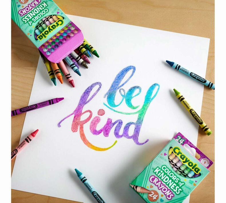 Crayola Colours Of Kindness Crayons 24 Pack