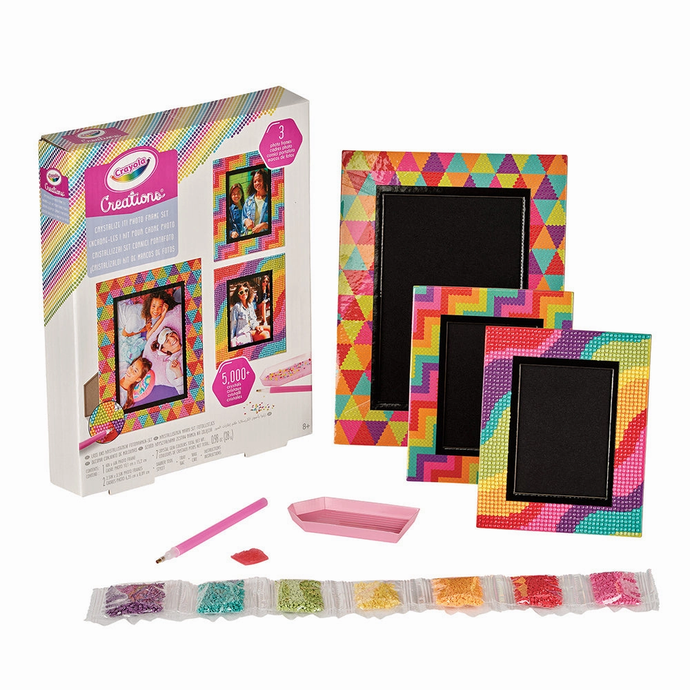 Crayola Creations Crystalize It! Photo Frame Kit