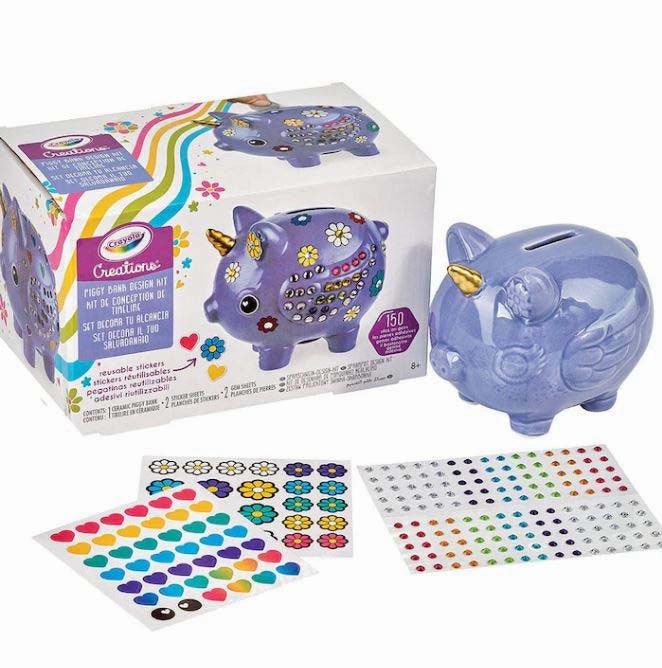 Crayola Creations Piggy Bank Design Kit