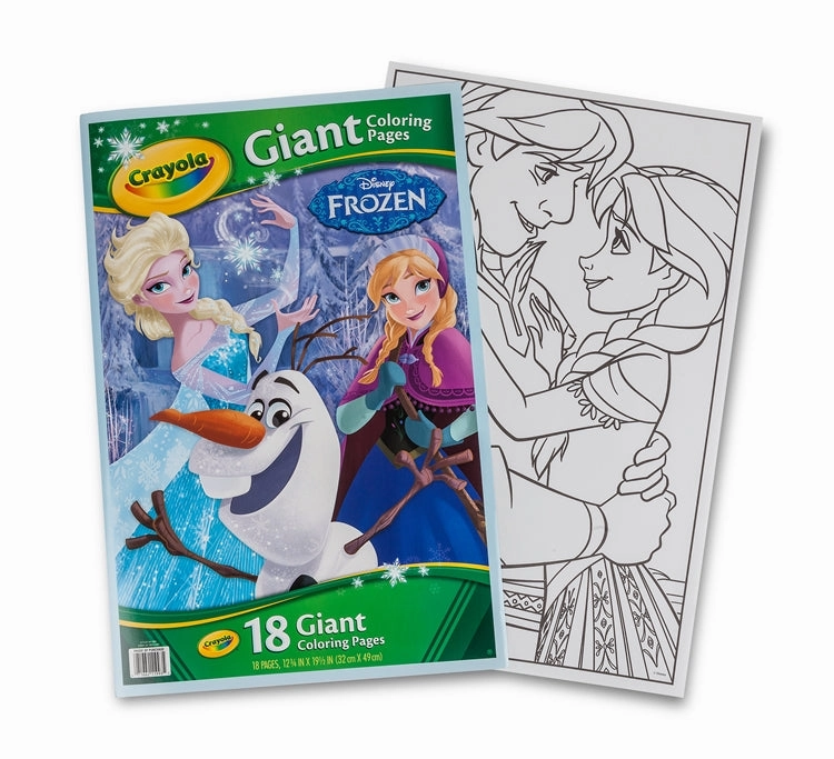 CRAYOLA DISNEY FROZEN GIANT COLORING PAGES