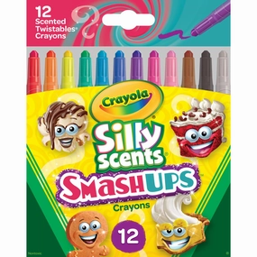 Crayola Silly Scents Smash Ups Mini Twistables Crayons 12 Pack