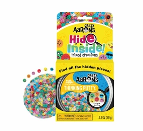 Crazy Aaron's Hide Inside Mixed Emotions Thinking Putty for Age 3 & Up