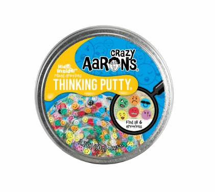 Crazy Aaron's Hide Inside Mixed Emotions Thinking Putty for Age 3 & Up