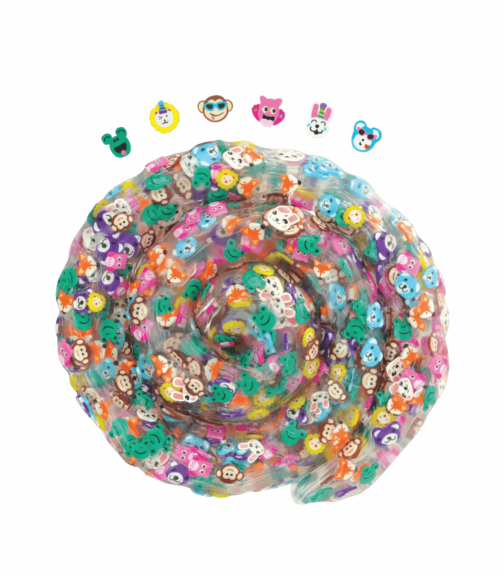 Crazy Aaron's Hide Inside Party Animals Thinking Putty for Ages 3 & Up