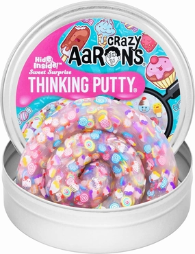 Crazy Aaron's Hide Inside Sweet Surprise Thinking Putty for Age 3 & Up