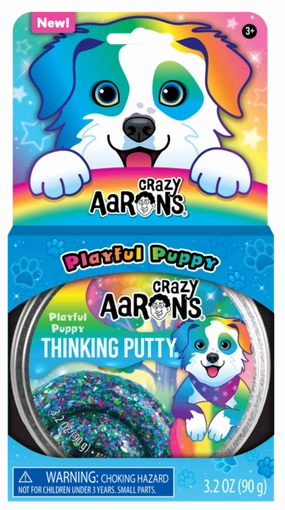Crazy Aaron's Thinking Putty Putty Pets Playful Puppy Trendsetters