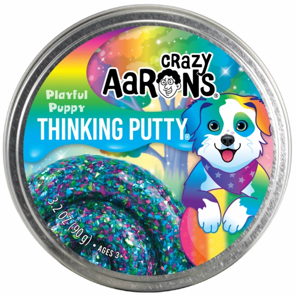 Crazy Aaron's Thinking Putty Putty Pets Playful Puppy Trendsetters