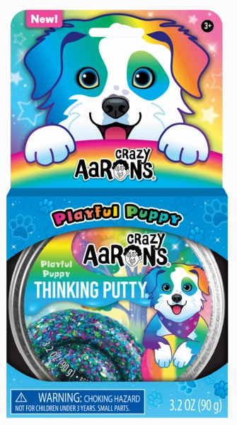 Crazy Aaron's Thinking Putty Putty Pets Playful Puppy Trendsetters