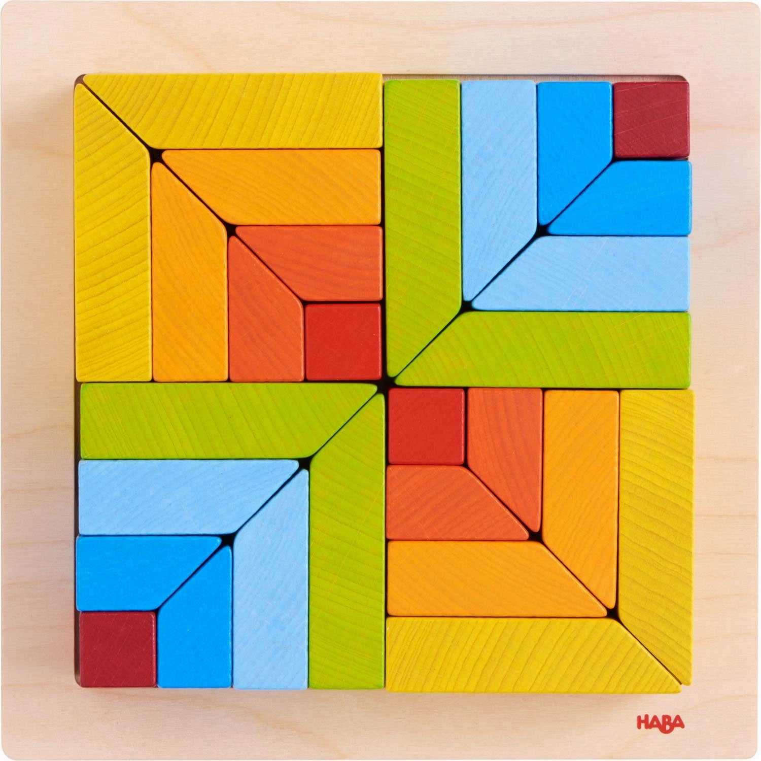 Creative Stones 3D Wooden Arranging Blocks - Educational Toy for Kids
