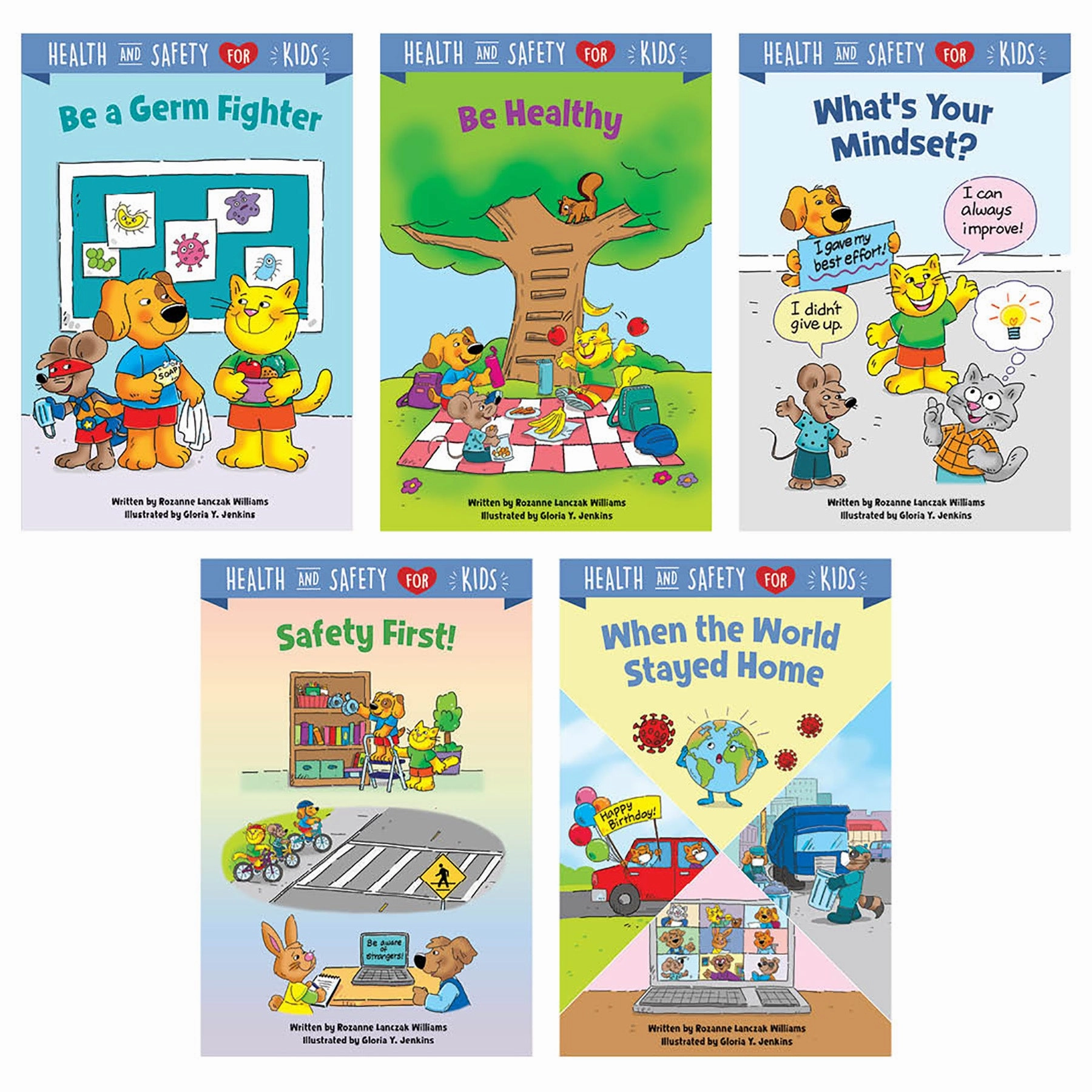 Creative Teaching Press Health & Safety Kids 5-Book Set