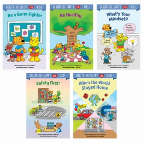 Creative Teaching Press Health & Safety Kids 5-Book Set