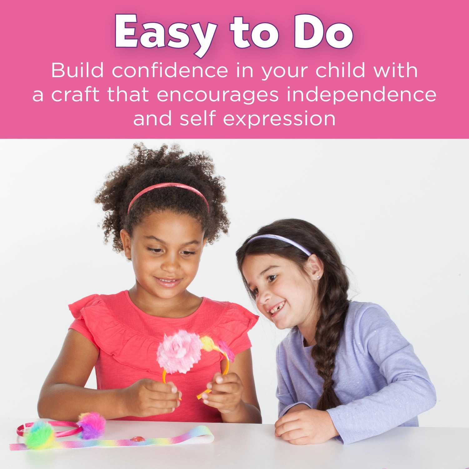 Creativity for Kids - Fashion Headbands Craft Kit - Create 10 Unique Headbands