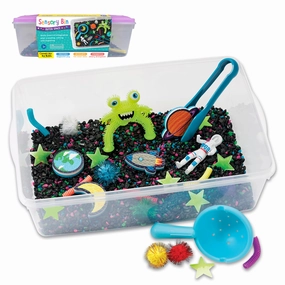 Creativity for Kids Sensory Bin: Outer Space Adventure