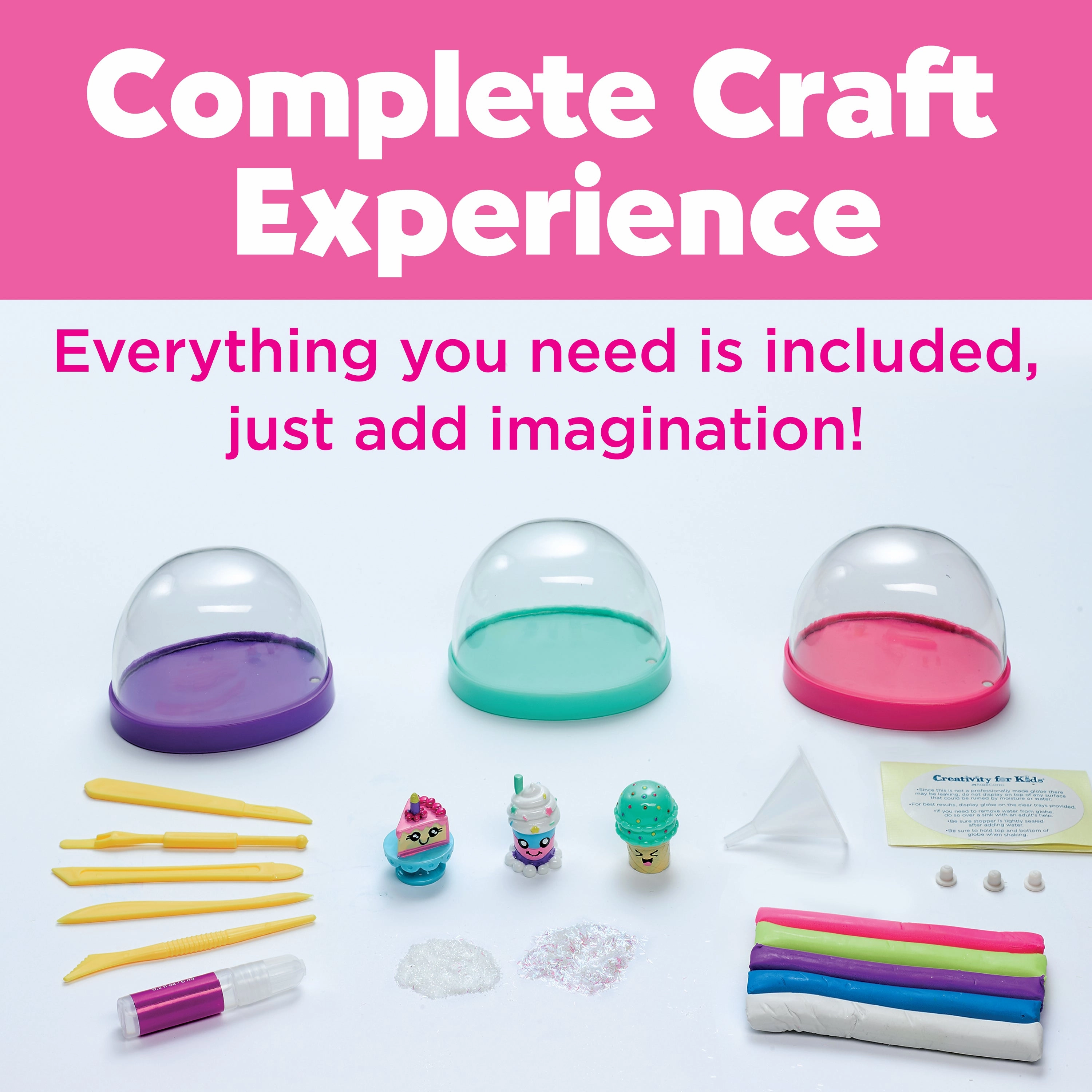 Creativity for Kids Sweet Treats Water Globes Craft Kit