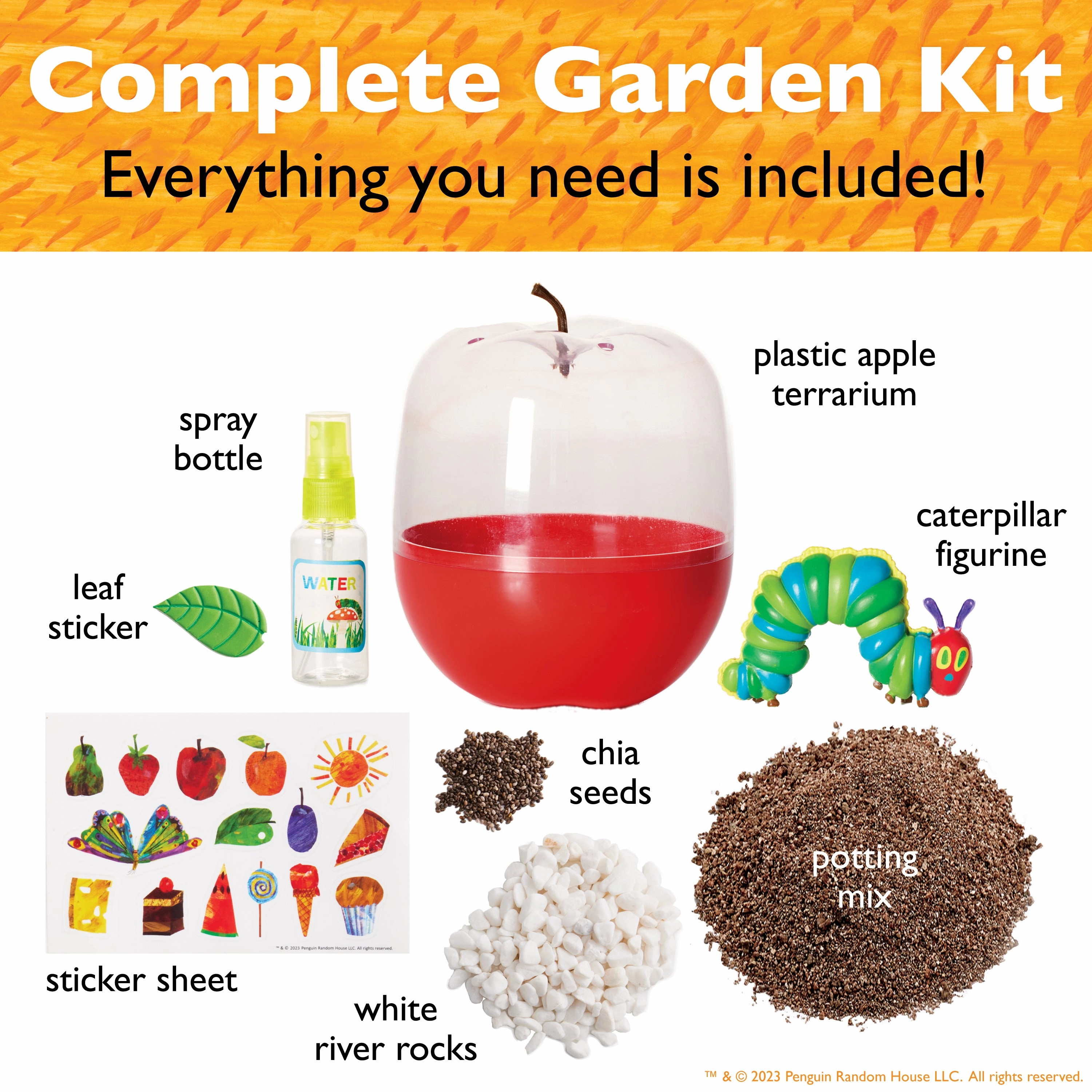 Creativity for Kids The Very Hungry Caterpillar Ready to Grow Garden Kit