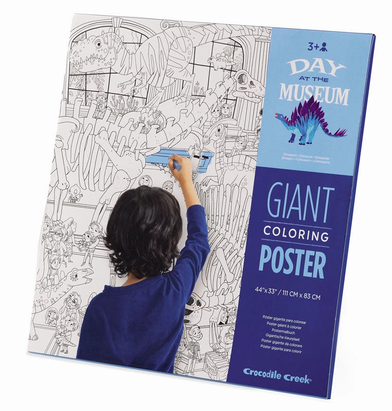 Croc Creek Creativity - Giant Colouring Poster: Dino