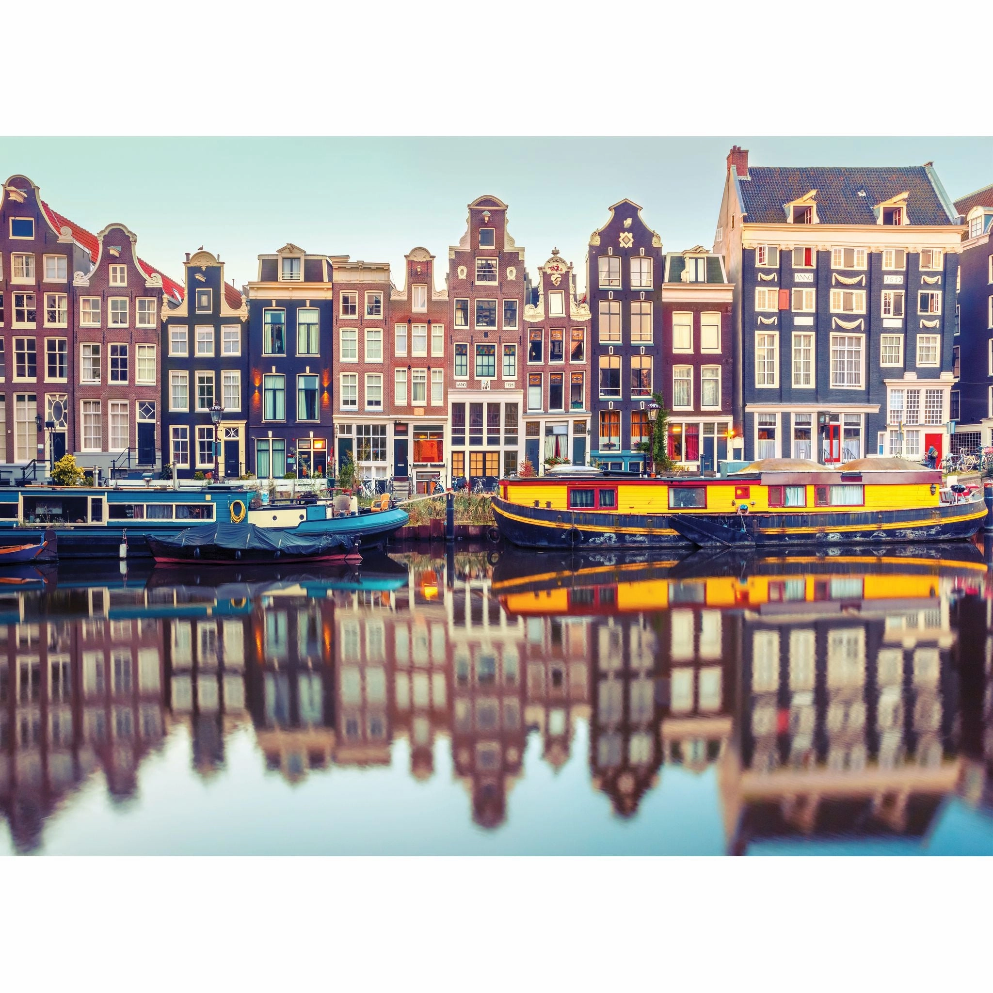 Crown Amsterdam Canal 1000 Piece Puzzle