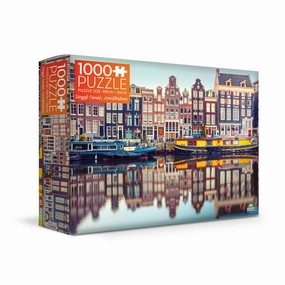 Crown Amsterdam Canal 1000 Piece Puzzle